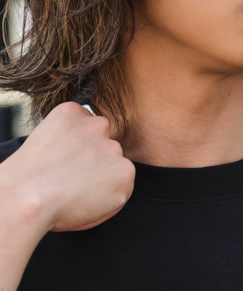 VISION STREET WEAR（ヴィジョンストリートウェア）の「∴WEGO/VISION別注ボックスロゴゴーストスケーターT（Tシャツ/カットソー・メンズ・パープル/ブラック/ホワイト・LARGE/MEDIUM）」の15枚目の写真