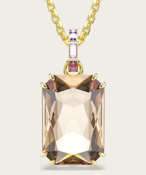 SWAROVSKI｜スワロフスキーのネックレス（ブラウン/茶色系）通販 