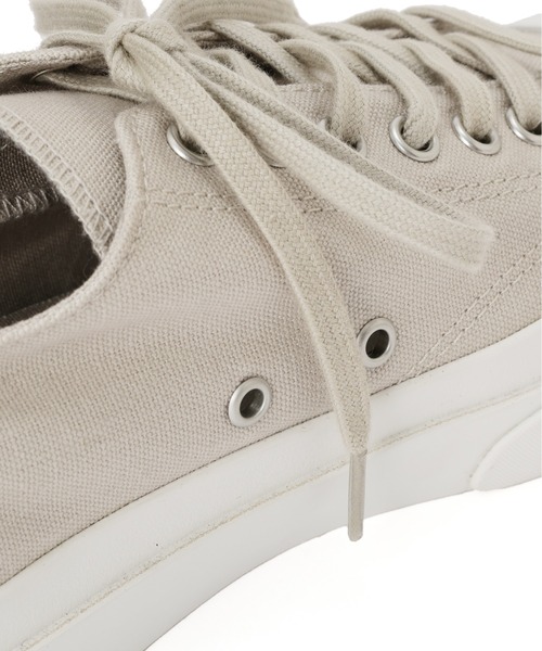 MHL.（エムエイチエル）の「MHL JACK PURCELL（スニーカー・レディース・チャコール/オフホワイト・23/23.5/24/24.5/25）」の8枚目の写真