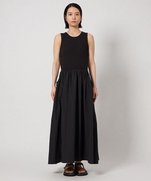 CITEN(シテン)の「<CITEN>ドッキングワンピース(ワンピース・レディース・ライトグレー/ブラック・M/S)」の5枚目の写真
