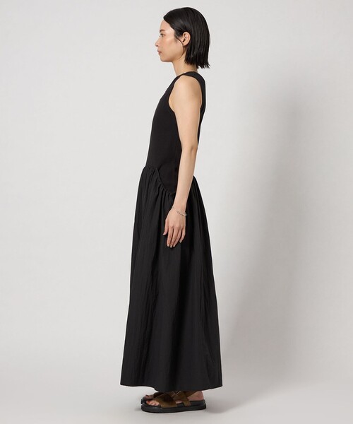 CITEN(シテン)の「<CITEN>ドッキングワンピース(ワンピース・レディース・ライトグレー/ブラック・M/S)」の6枚目の写真