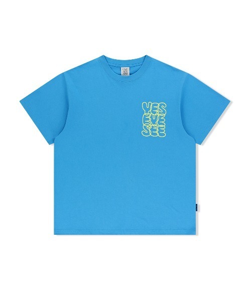 YESEYESEE（イエスアイシー）の「C-Logo Tee（Tシャツ/カットソー・メンズ・チョコ/ブラック/ホワイト/ネイビー/スカイブルー・S/M/L/XL）」の4枚目の写真
