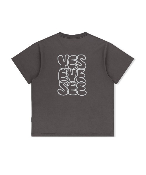 YESEYESEE（イエスアイシー）の「C-Logo Tee（Tシャツ/カットソー・メンズ・チョコ/ブラック/ホワイト/ネイビー/スカイブルー・S/M/L/XL）」の22枚目の写真