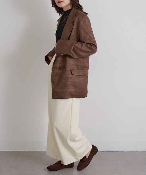 SETUP7(セットアップセブン)の「通勤にもデイリーにも使える♪【SETUP7】コインローファー フラットローファー ペニーローファー/合皮/スウェード/ローヒール/通勤/オフィス/カジュアル/レディース KNF142(ローファー・レディース・ダークブラウン/ベージュ/ブラック・36/37/38/39)」の12枚目の写真