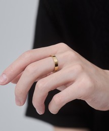 WYZ surgical stainless（ダブリューワイゼットサージカルステンレス）の「【 金属アレルギー対応 】サージカルステンレス シンプルリング（リング・メンズ）」