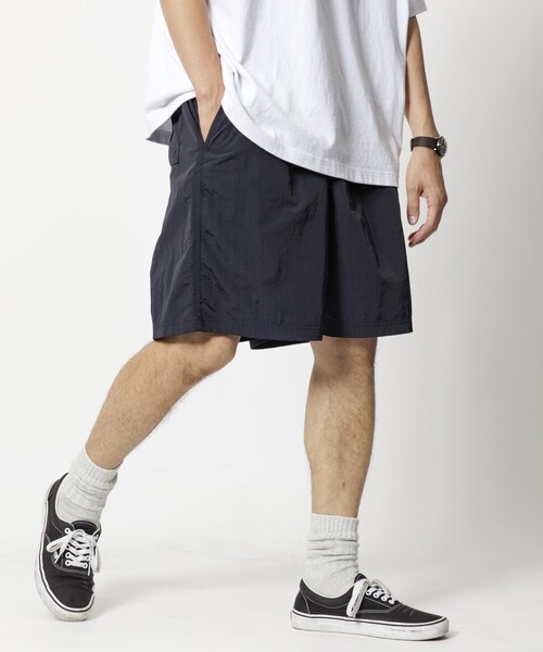 FREAK'S STORE(フリークスストア)の「ビーチ ナイロン イージーショーツ(その他パンツ・メンズ・ベージュ/グレー/ブルー/ブラック・MEDIUM/LARGE)」の2枚目の写真