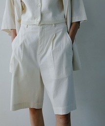 ETRE TOKYO | コットンリネンハーフパンツ(その他パンツ)