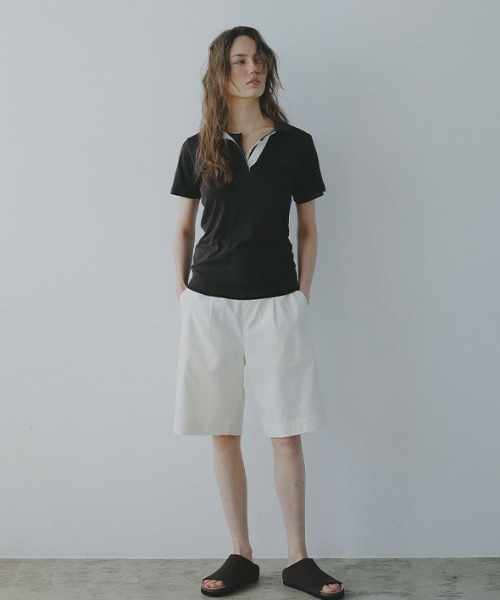 コットンリネンハーフパンツ（その他パンツ）｜ETRE TOKYO（エトレ