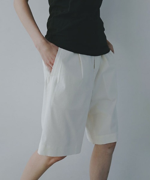 コットンリネンハーフパンツ（その他パンツ）｜ETRE TOKYO（エトレ