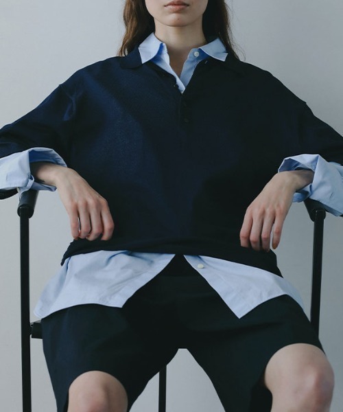 ETRE TOKYO（エトレトウキョウ）の「コットンリネンハーフパンツ（その他パンツ・レディース・ホワイト/ネイビー・S/M）」の8枚目の写真