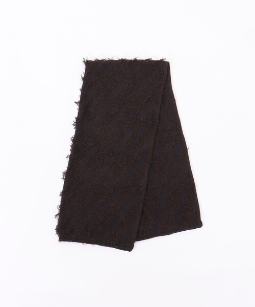 NOLLEY’S(ノーリーズ)の「フリンジストール(ストール/ショール・レディース・ホワイト/ダークブラウン/ライトグレー・FREE)」の14枚目の写真