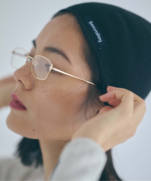 SEA（シー）の「Seavalley ニットキャップ（ニットキャップ/ビーニー・レディース・グレー/チャコールグレー/ブラック/ネイビー・ONE SIZE）」の5枚目の写真