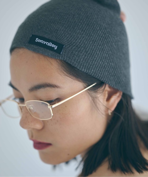 SEA（シー）の「Seavalley ニットキャップ（ニットキャップ/ビーニー・レディース・グレー/チャコールグレー/ブラック/ネイビー・ONE SIZE）」の6枚目の写真