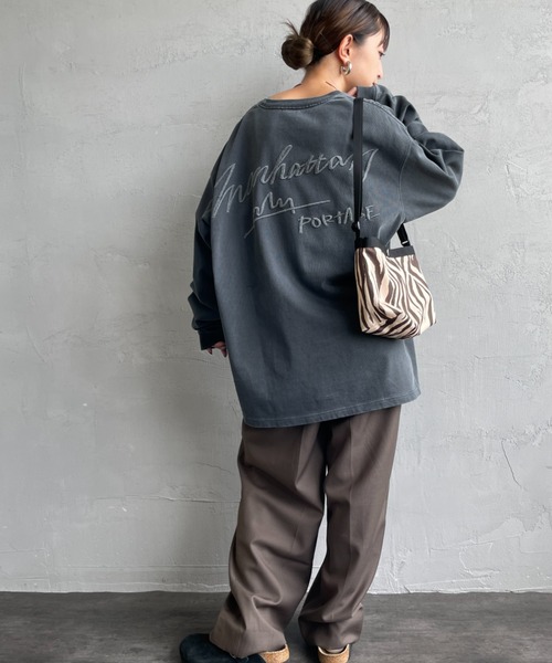 tシャツ 「MANHATTAN PORTAGE/マンハッタンポーテージ」 別注 4WAYストレッチ バックプリントTシャツ レディース メンズ MANHATTAN PORTAGE/マンハッタンポーテージ] 別注 4WAY