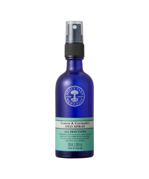 NEAL'S YARD REMEDIES(ニールズヤードレメディーズ)の「レモン&コリアンダー デオスプレー 100mL(その他ボディ・ヘアケア・レディース・レモン&コリアンダー・FREE)」の1枚目の写真
