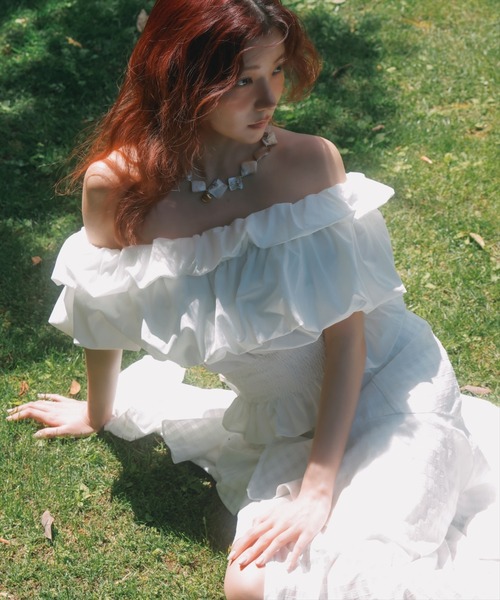 AND COUTURE（アンドクチュール）の「レースティアードスカート（スカート・レディース・ホワイト系その他/ブラック系その他・SMALL/MEDIUM）」の8枚目の写真