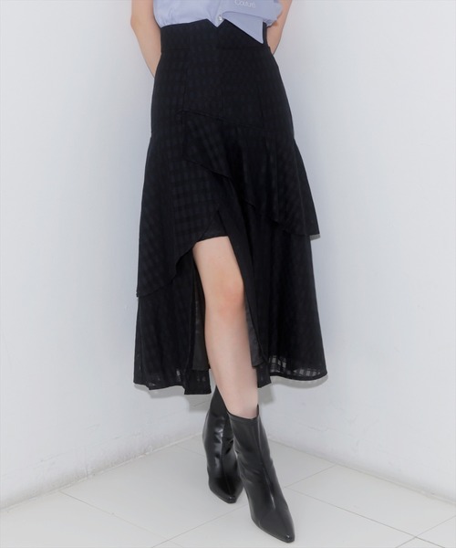 AND COUTURE（アンドクチュール）の「レースティアードスカート（スカート・レディース・ホワイト系その他/ブラック系その他・SMALL/MEDIUM）」の12枚目の写真