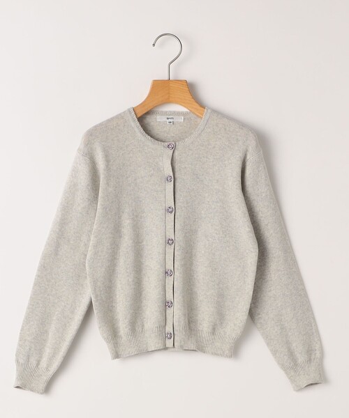 SHIPS（シップス）の「SHIPS KIDS:100～130cm / リバティ ニット カーディガン（カーディガン/ボレロ・キッズ・トップグレー/ブルー/ピンク・100/110/120/130）」の12枚目の写真