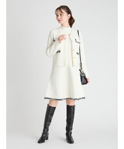 CELFORD（セルフォード）の「フラワージャガード裾フレア