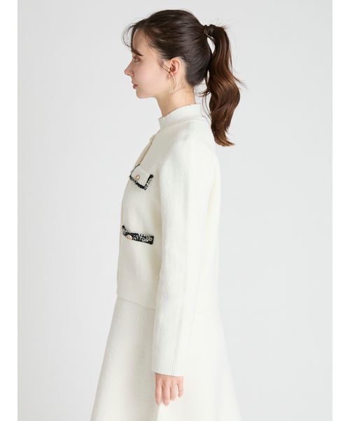 CELFORD（セルフォード）の「トリムミニニットワンピースセット