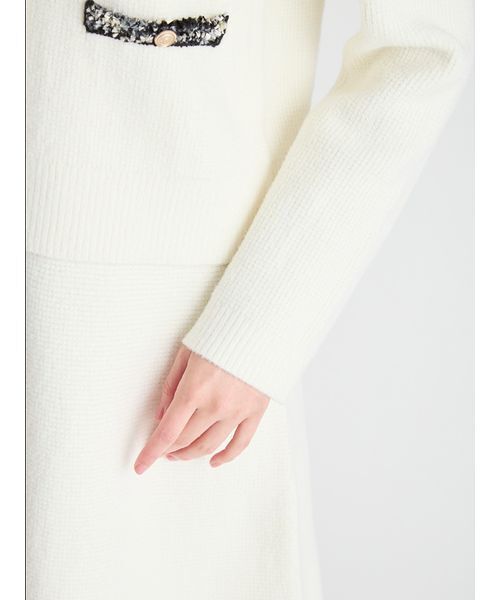 CELFORD（セルフォード）の「トリムミニニットワンピースセット
