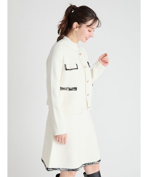 CELFORD（セルフォード）の「トリムミニニットワンピースセット