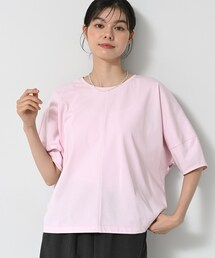 Dessin（デッサン）の「【二の腕カバー／UVカット】ランタンスリーブカットソー（Tシャツ/カットソー）」