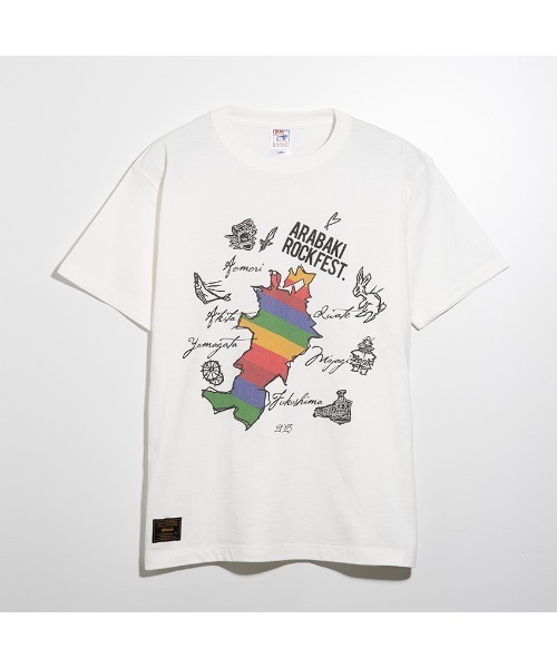 glamb（グラム）の「ARABAKI ROCK FEST.×glamb T-SHIRT（Tシャツ/カットソー・メンズ・ブラック/ホワイト・L/XL/M）」の5枚目の写真