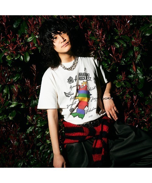 glamb（グラム）の「ARABAKI ROCK FEST.×glamb T-SHIRT（Tシャツ/カットソー・メンズ・ブラック/ホワイト・L/XL/M）」の12枚目の写真