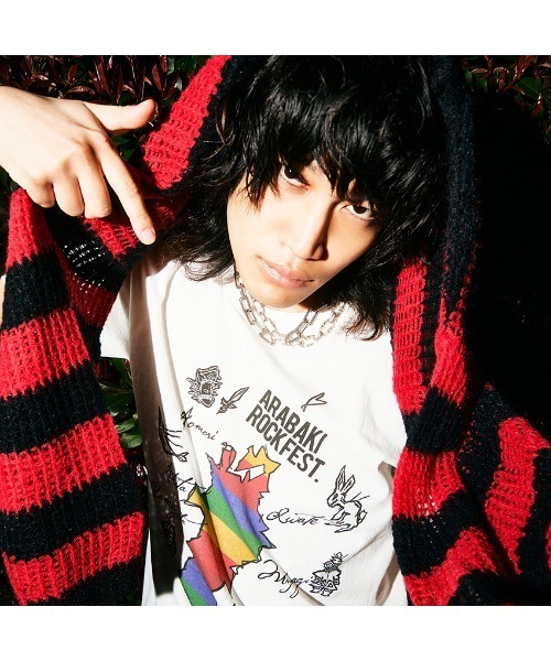 glamb（グラム）の「ARABAKI ROCK FEST.×glamb T-SHIRT（Tシャツ/カットソー・メンズ・ブラック/ホワイト・L/XL/M）」の11枚目の写真