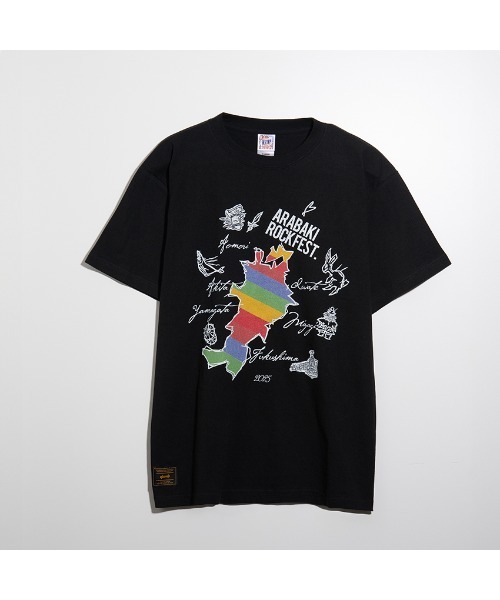 glamb（グラム）の「ARABAKI ROCK FEST.×glamb T-SHIRT（Tシャツ/カットソー・メンズ・ブラック/ホワイト・L/XL/M）」の4枚目の写真