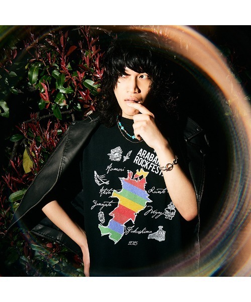 glamb（グラム）の「ARABAKI ROCK FEST.×glamb T-SHIRT（Tシャツ/カットソー・メンズ・ブラック/ホワイト・L/XL/M）」の10枚目の写真