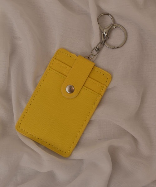 セール】【resonance】シンプルデザイン キーチェーン付き カード