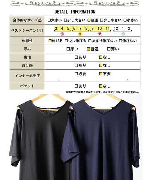 GOLDJAPAN(ゴールドジャパン)の「オープンショルダーマーメイドワンピース【大きいサイズ対応】(ワンピース・レディース・ネイビー/ブラック・5L/4L/3L/LL)」の21枚目の写真