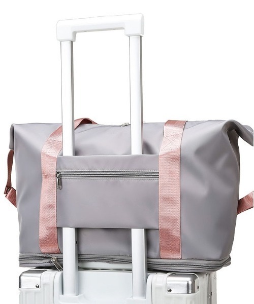 BACKYARD FAMILY(バックヤードファミリー)の「ボストンバッグ pmybosbag20(ボストンバッグ・レディース・ピンク系その他/ブラック/パープル/グレー/ブルー系その他/グリーン/ピンク/ワインレッド/ピンクベージュ・FREE)」の11枚目の写真