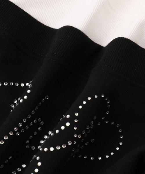 RICH MIX(リッチミックス)の「RICHMIX 肩あきフェイクトレーナー(Tシャツ/カットソー・キッズ・ベージュ/ブラック・160/150/140/130)」の8枚目の写真