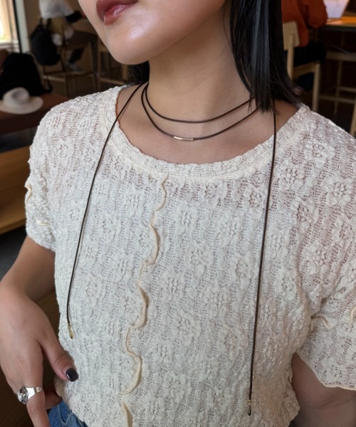 CIAOPANIC TYPY（チャオパニックティピー）の「lilマルチウェイコードネックレス（ネックレス・レディース・ゴールド/シルバー・ONE SIZE）」の4枚目の写真