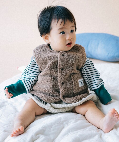 WEB限定】ベビー ボア ベスト 2025FW（70～80cm）（ベスト）｜BEAMS