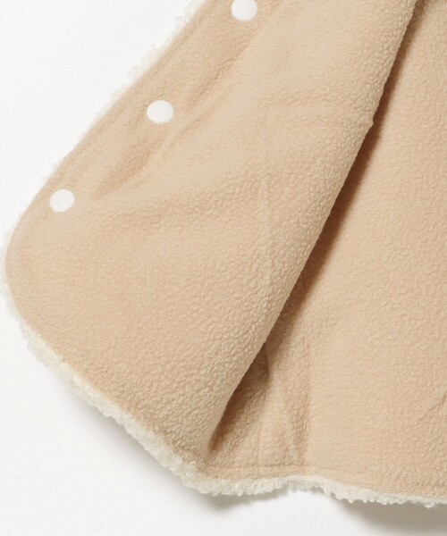 BEAMS mini（ビームスミニ）の「【WEB限定】ベビー ボア ベスト 2025FW（70～80cm）（ベスト・キッズ・ブラウン系その他4/ホワイト系その他5・80/70）」の10枚目の写真