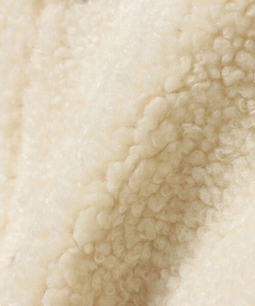 BEAMS mini（ビームスミニ）の「【WEB限定】ベビー ボア ベスト 2025FW（70～80cm）（ベスト・キッズ・ブラウン系その他4/ホワイト系その他5・80/70）」の12枚目の写真