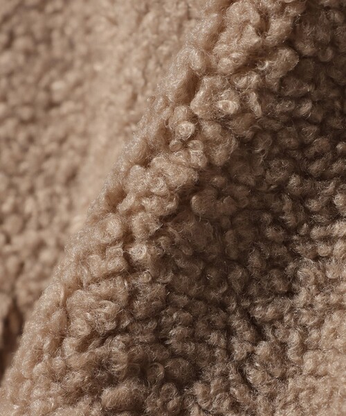 BEAMS mini（ビームスミニ）の「【WEB限定】ベビー ボア ベスト 2025FW（70～80cm）（ベスト・キッズ・ブラウン系その他4/ホワイト系その他5・80/70）」の15枚目の写真