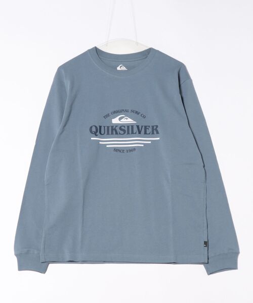 Quiksilver（クイックシルバー）の「TYPE LINE LT/クイックシルバー長袖ロンT（Tシャツ/カットソー・メンズ・ブラック/ホワイト/ブルー・LARGE/MEDIUM/X-LARGE）」の3枚目の写真