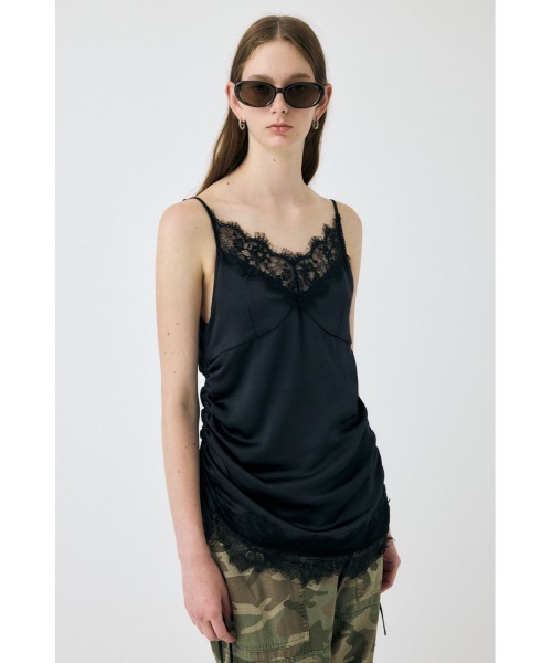 MOUSSY（マウジー）の「LACE TRIM キャミドレス（ワンピース）」 - WEAR