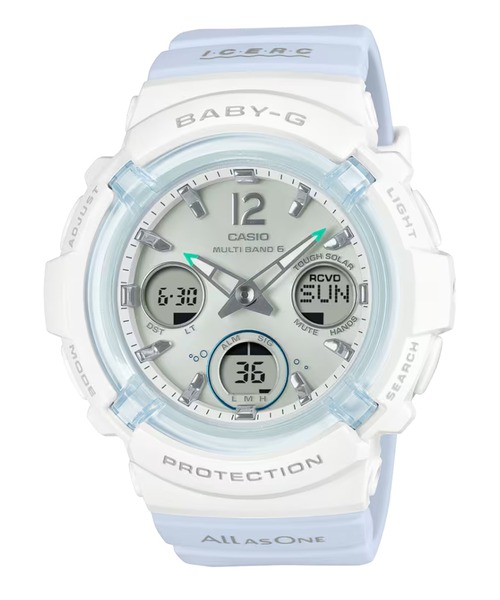 未使用　Baby-G ICERC ホワイト腕時計 BABY-G/ベイビージー 腕時計 'ICERC Japan コラボレーション