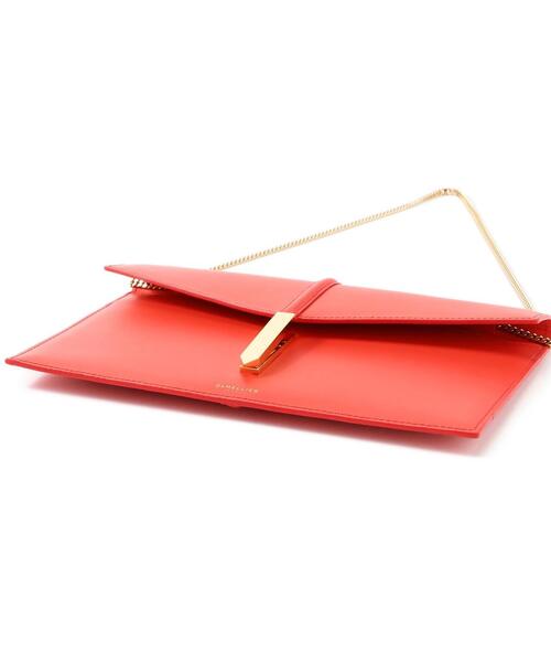 DEMELLIER LONDON(デメリエーロンドン)の「【DeMellier / デメリエー】Clutch Bag(ハンドバッグ・レディース・レッド/ブラック系その他・ONE SIZE)」の8枚目の写真