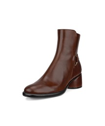 ECCO ブラウンショートブーツ ecco（エコー） ショートブーツ 38 ブラウン レディース : ZOZOTOWN