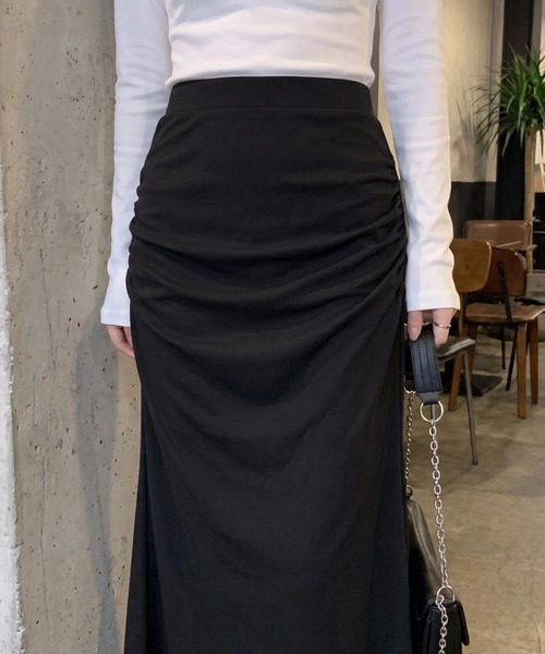 cammie(キャミー)の「マーメイドフレアスカート(スカート・レディース・ブラウン/ブラック・LARGE/MEDIUM)」の12枚目の写真
