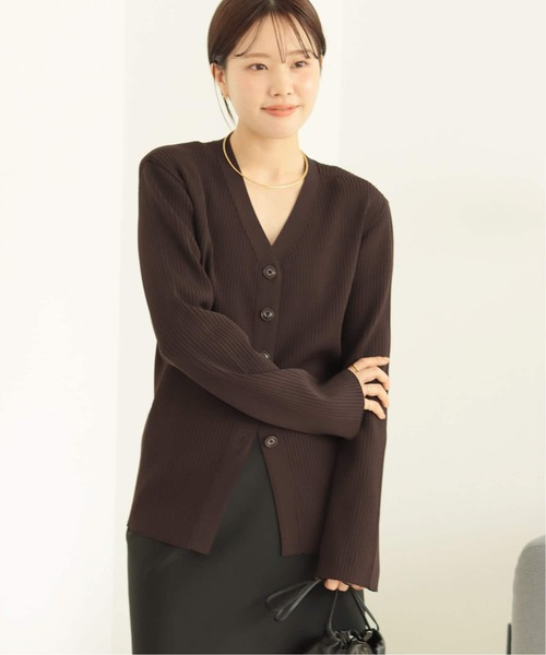 Plage / R'IAM RIB シェイプカーディガン 追加》R'IAM RIBシェイプカーディガン（カーディガン/ボレロ）｜Plage