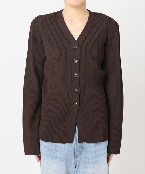 Plage / R'IAM RIB シェイプカーディガン 追加》R'IAM RIBシェイプカーディガン（カーディガン/ボレロ）｜Plage