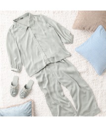 Francfranc（フランフラン）の「調温加工 サテンパジャマ ミント（ルームウェア/パジャマ）」